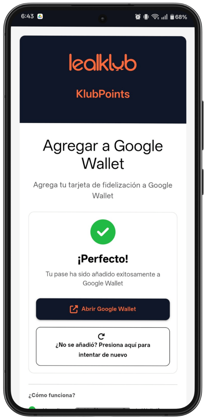 Descarga automática